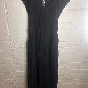 Anthropologie Black Jumpsuit